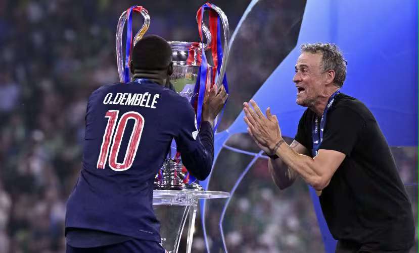 登贝莱：恩里克给予了我充分的信任，上赛季是我职业生涯最佳赛季